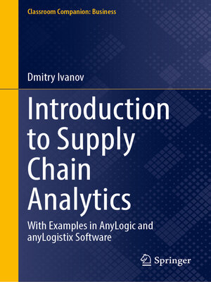 cover image of Introduction to Supply Chain Analytics
